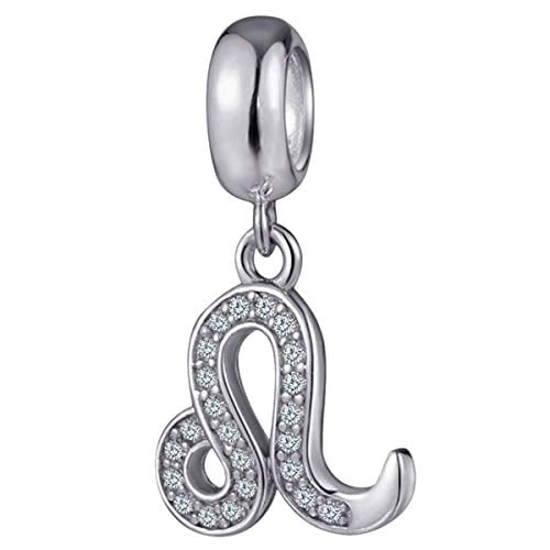 Leo & Virgo Sterling Silver 925 European Charm Astrological Sign's Libra Leo & Virgo Sterling Silver 925 European Charm Astrological Sign's Libra
